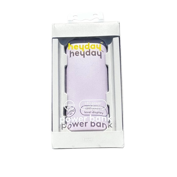 Heyday Purple Power Bank - Picture 1 of 4